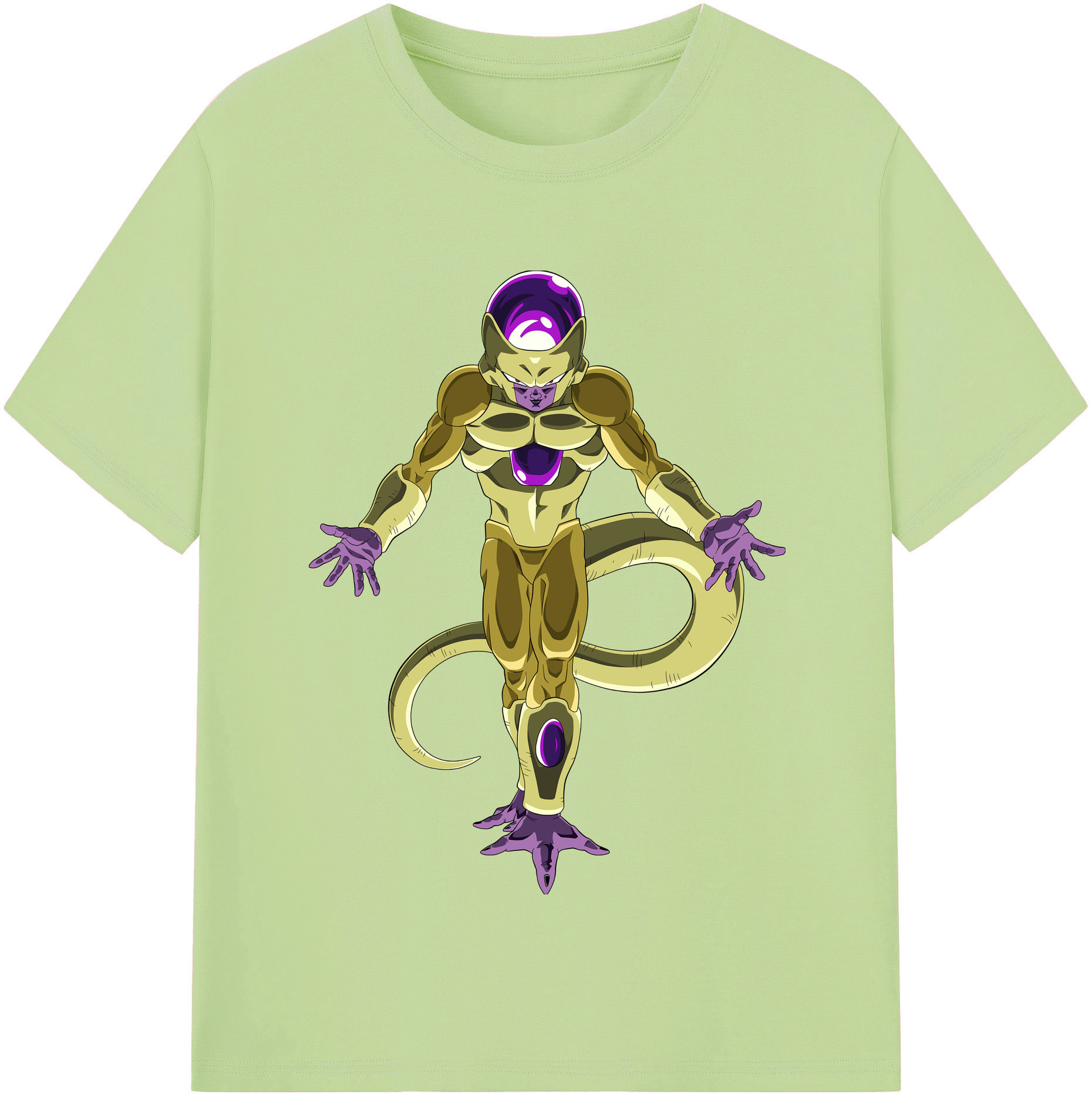 （画像用） ドラゴンボール フリーザ DRAGON BALL Frieza 綿100％半袖Tシャツ（フロントプリント）